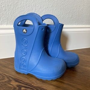 Crocs Kids Rainboots - Size 9. Excellent cond!